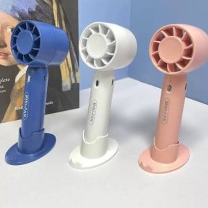 Portable Mini Handheld Fan (Blue/White/Pink)