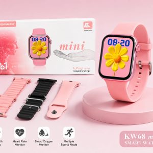 KW68 Mini Smart Watch with 3 Straps