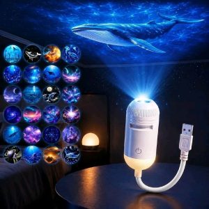Galaxy Ocean Star Projector Night Light