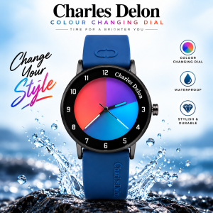 Charles Delon Colour Changing Dial Watch