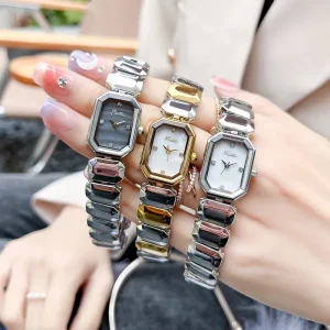 Women's Rectangular Dial Bracelet Watch