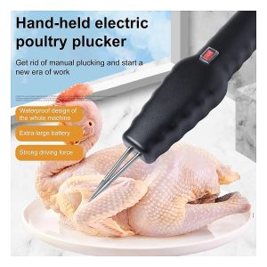 Hand-held Electric Poultry Plucker