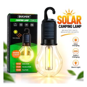 Qulvox Solar Camping Lamp