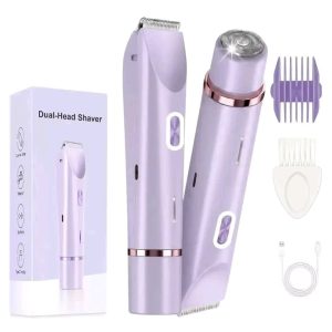 Dual-Head Women's Shaver Trimmer