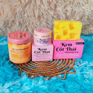 Kem Cot Thai Whitening Soap Set
