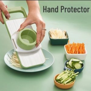 Vegetable Slicer with Hand Protector
