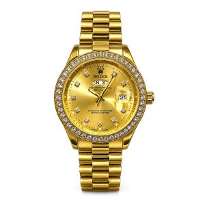 Rolex Day-Date Gold Diamond Watch